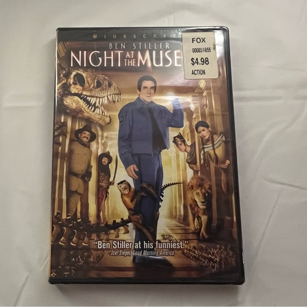 Night at the Museum DVD — Ben Stiller